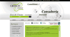 Desktop Screenshot of ortech.com.br
